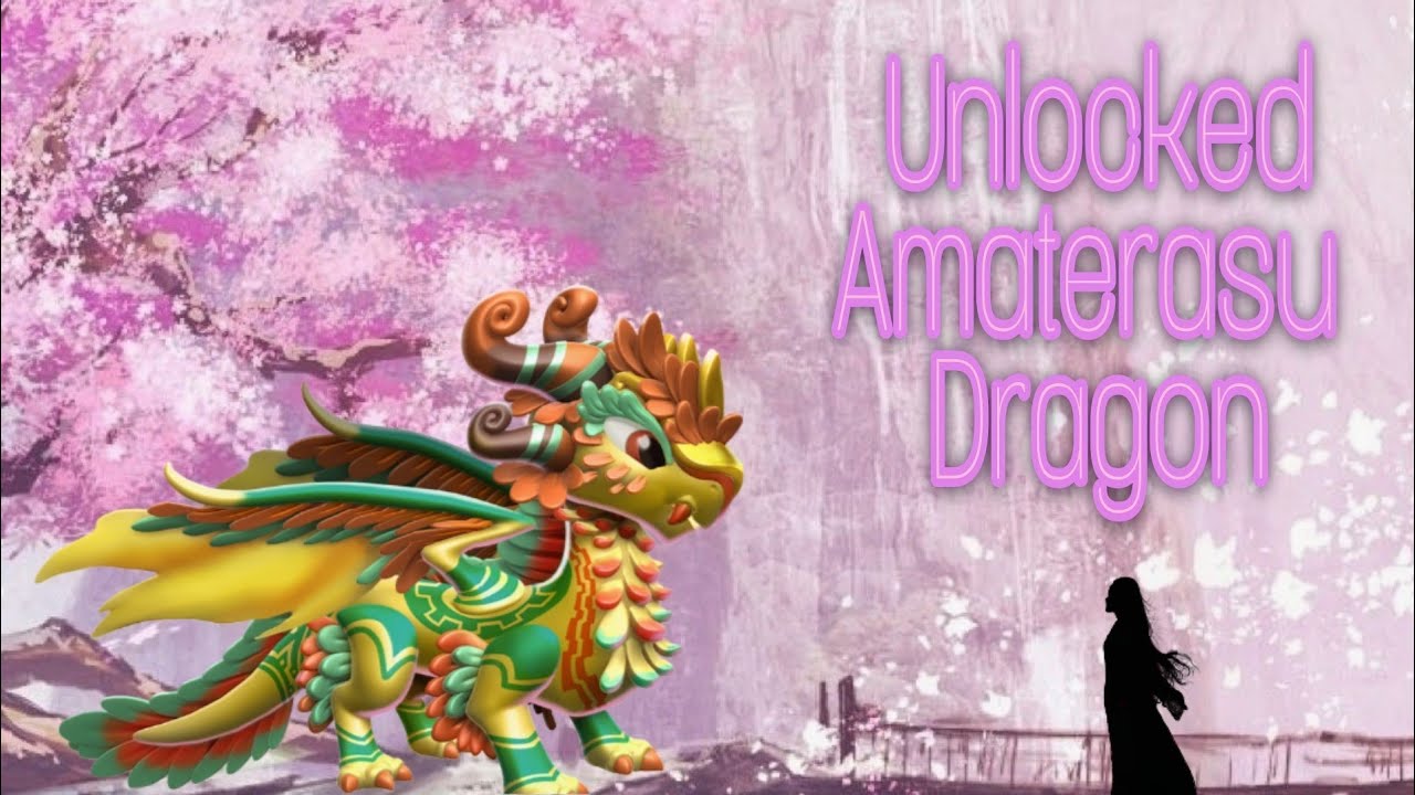 Unlocked Amaterasu Dragon | ปลดล็อคมังกรเทพแห่งดวงอาทิตย์ | Dragon Mania Legends