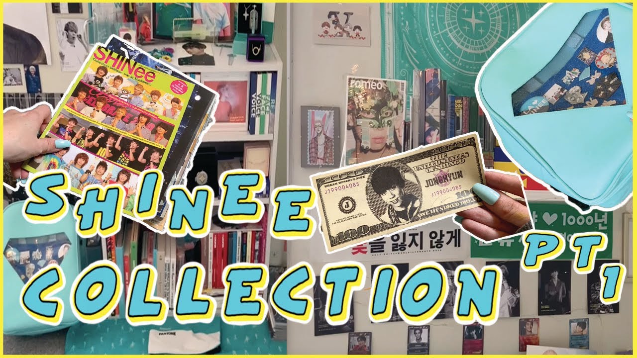 MASSIVE SHINEE COLLECTION PT 1~Posters, Magazines, Enamel Pins, other/extra merch