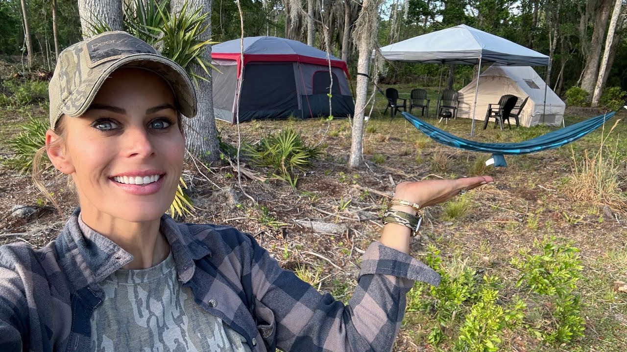 Setting up BASE CAMP at our NEW PROPERTY!!