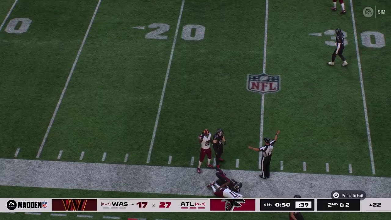 SKFA S1 Washington Commanders vs Atlanta Falcons  Week 4