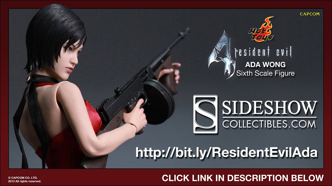 Обзор коллекционной фигурки Resident Evil 4 Hot Toys Ada Wong Video Game Masterpiece в масштабе 1/6