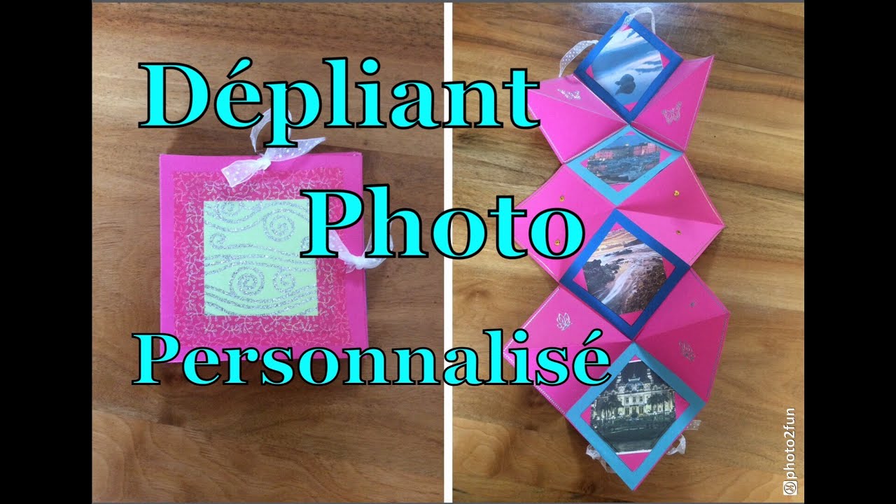 ~DIY~ Dépliant Photos Personnalisé