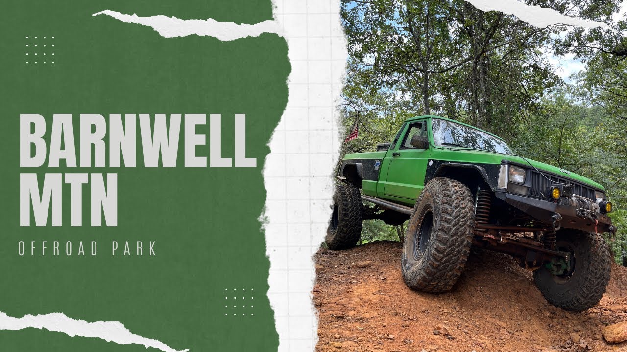 Tackling some of hardest obstacles at Barnwell Mountain- RAW FOOTAGE