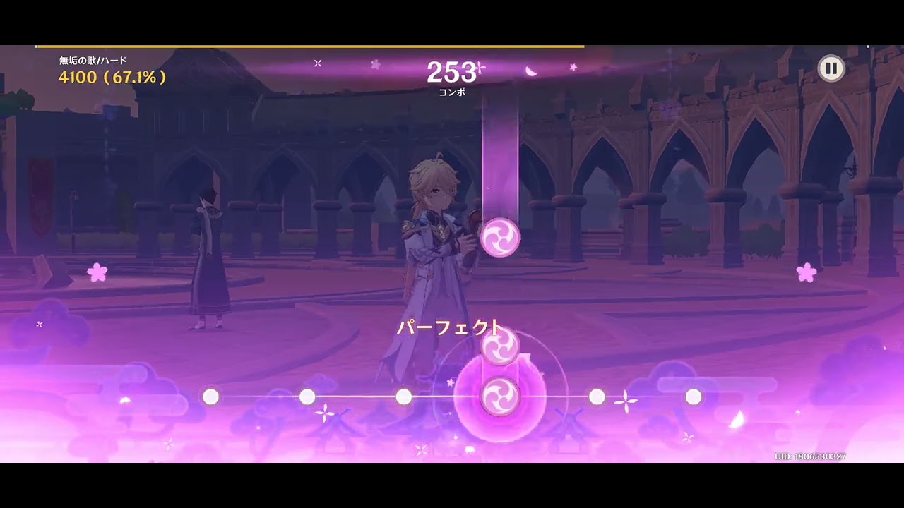 音ゲー(無垢の歌)#原神#原神short #原神ネタ#原神音ゲー#音ゲー#short