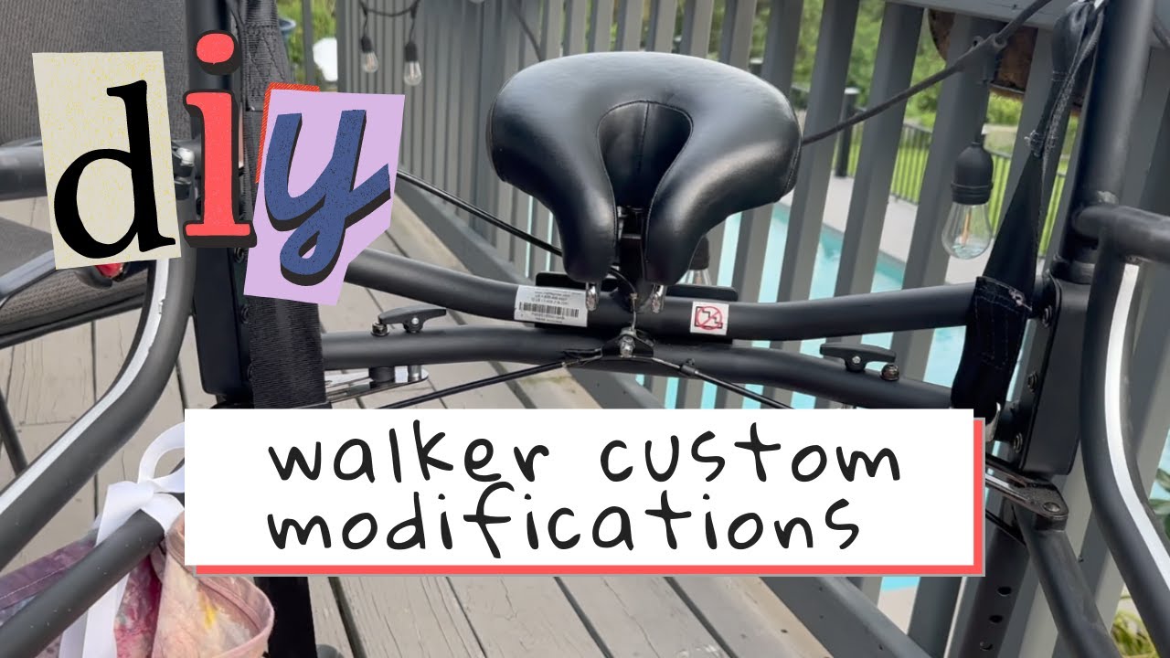 Gaining freedom with Cerebral Palsy- modifying  of The LifeGlider Walker!