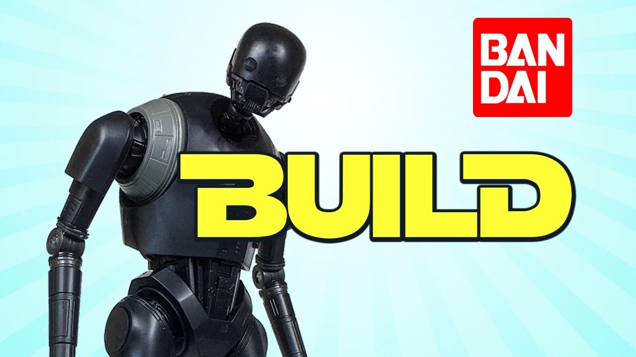 Bandai Star Wars Model Kit K2SO Build by Lincoln Wright