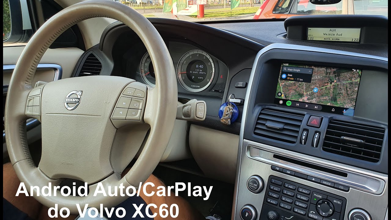 Android Auto / CarPlay i kamera cofania do Volvo XC60