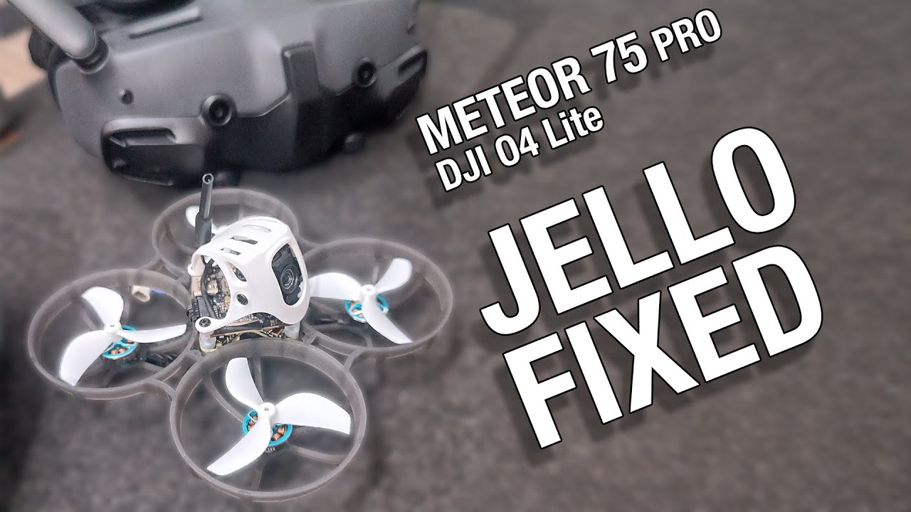 Meteor75 Pro O4 Upgrade & Jello Fix | Custom Canopy, HQProp Props & New AIO Board