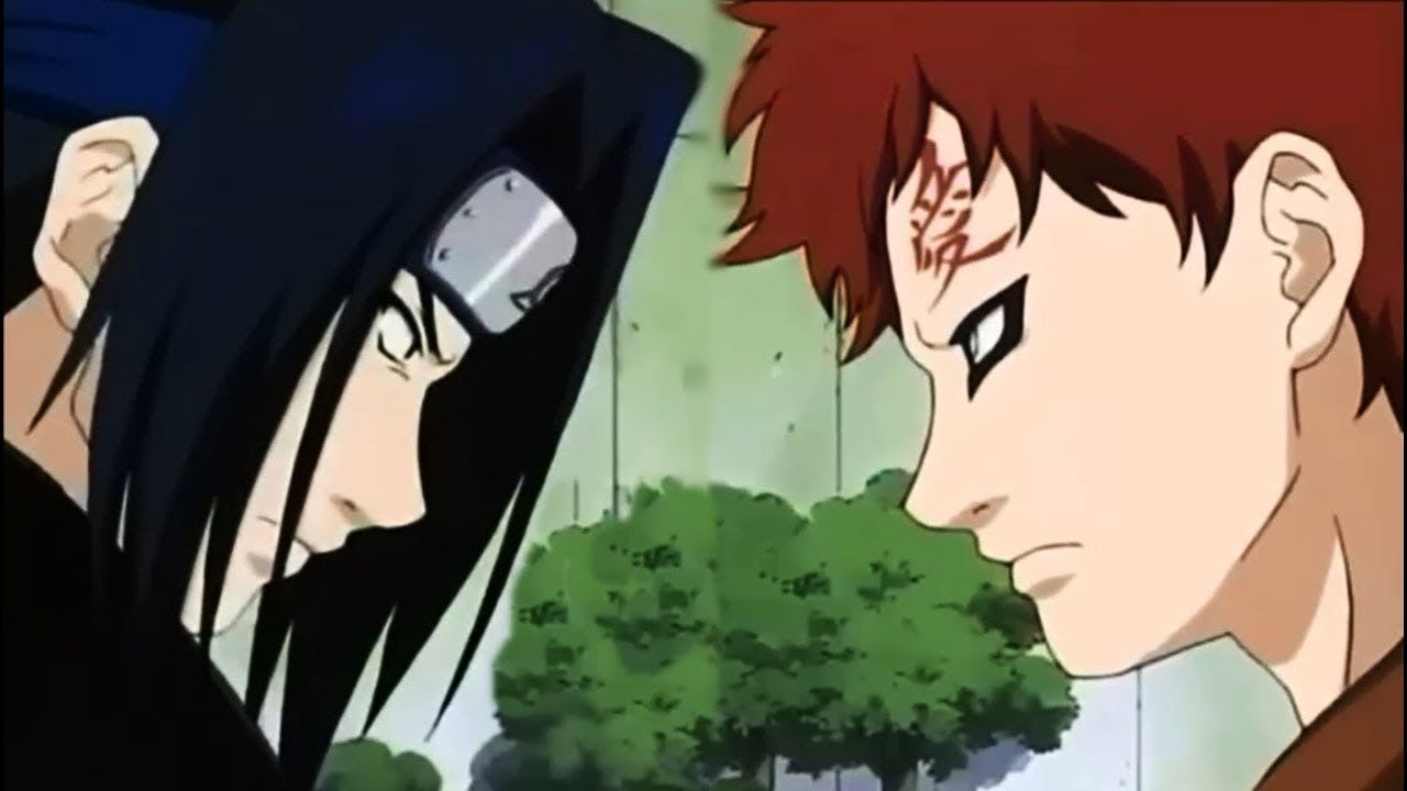 Sasuke vs Gaara - Monster
