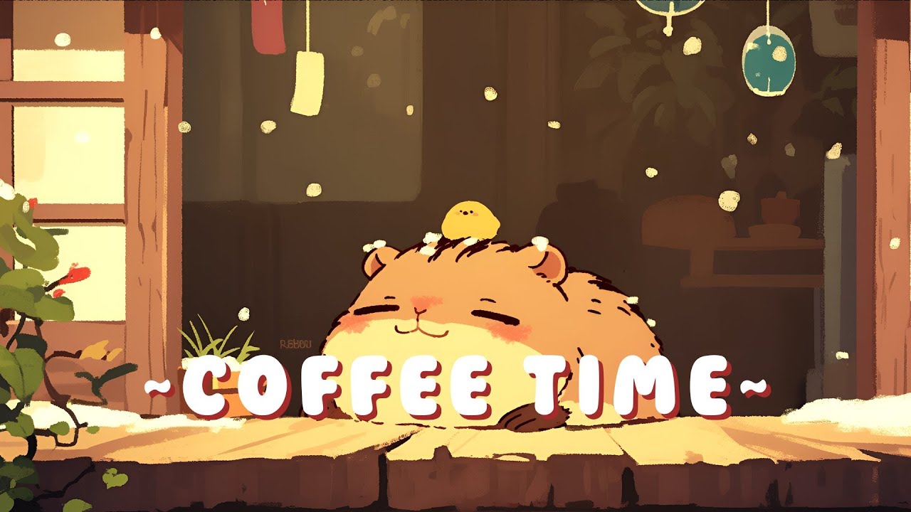 Capybara Beat Station - Calming Beats & Melodies ~ Chill Session ~ 🎵 💫 | Focus Helper