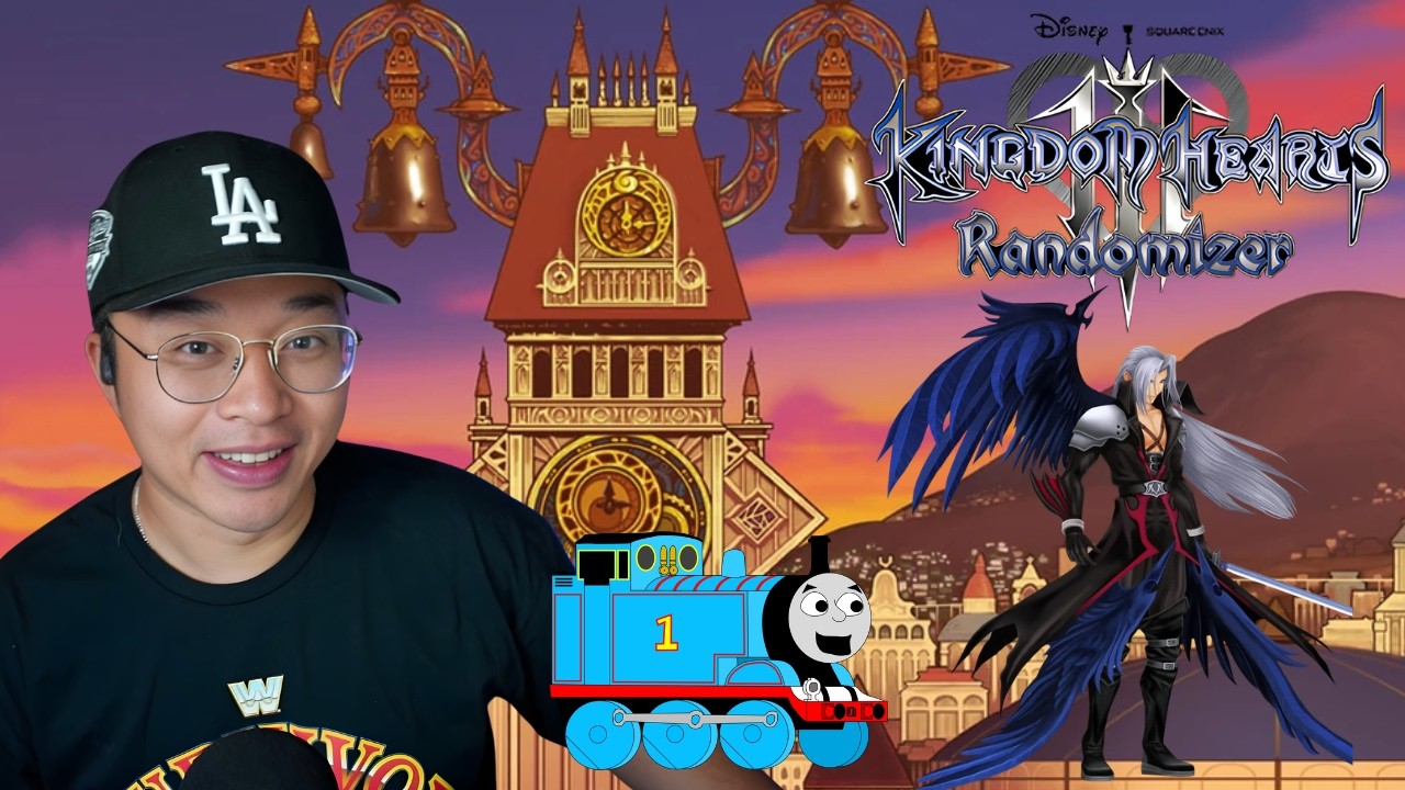 T-POSING ON SEPHIROTH | Kingdom Hearts 2 Randomizer - 2