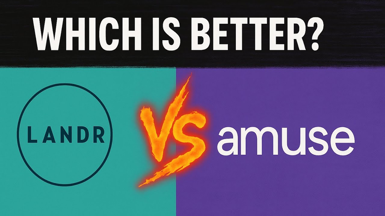 LANDR vs Amuse: Which Music Distribution Platform Is Better? (2025)