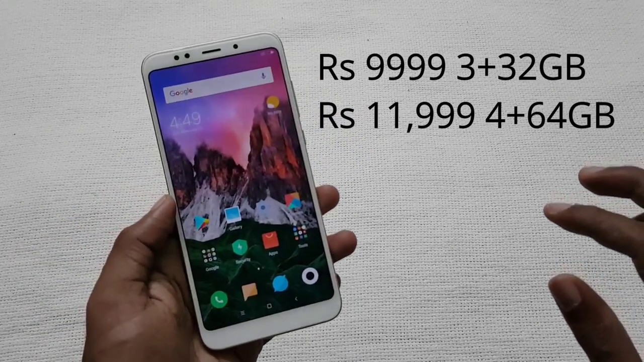 Xiaomi Redmi Note 5 Unboxing & Hands On