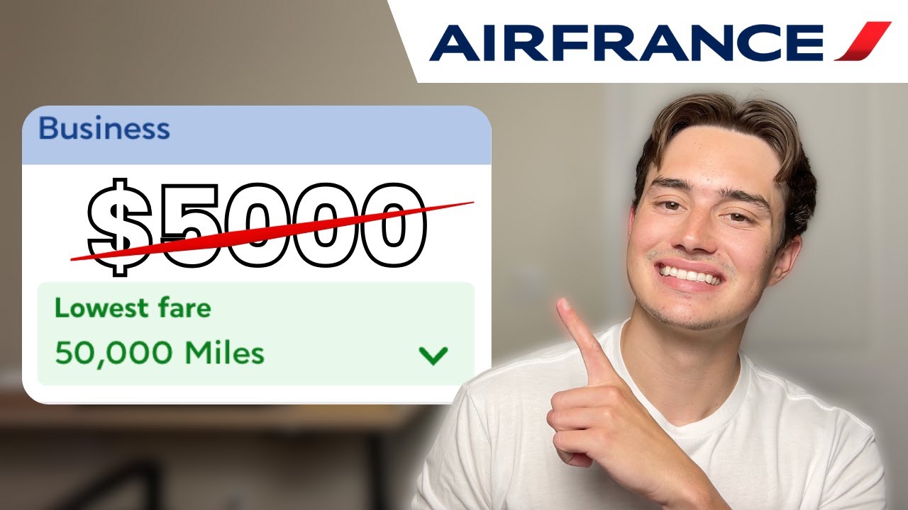 How to Book Air France Business Class Flights with Points & Miles