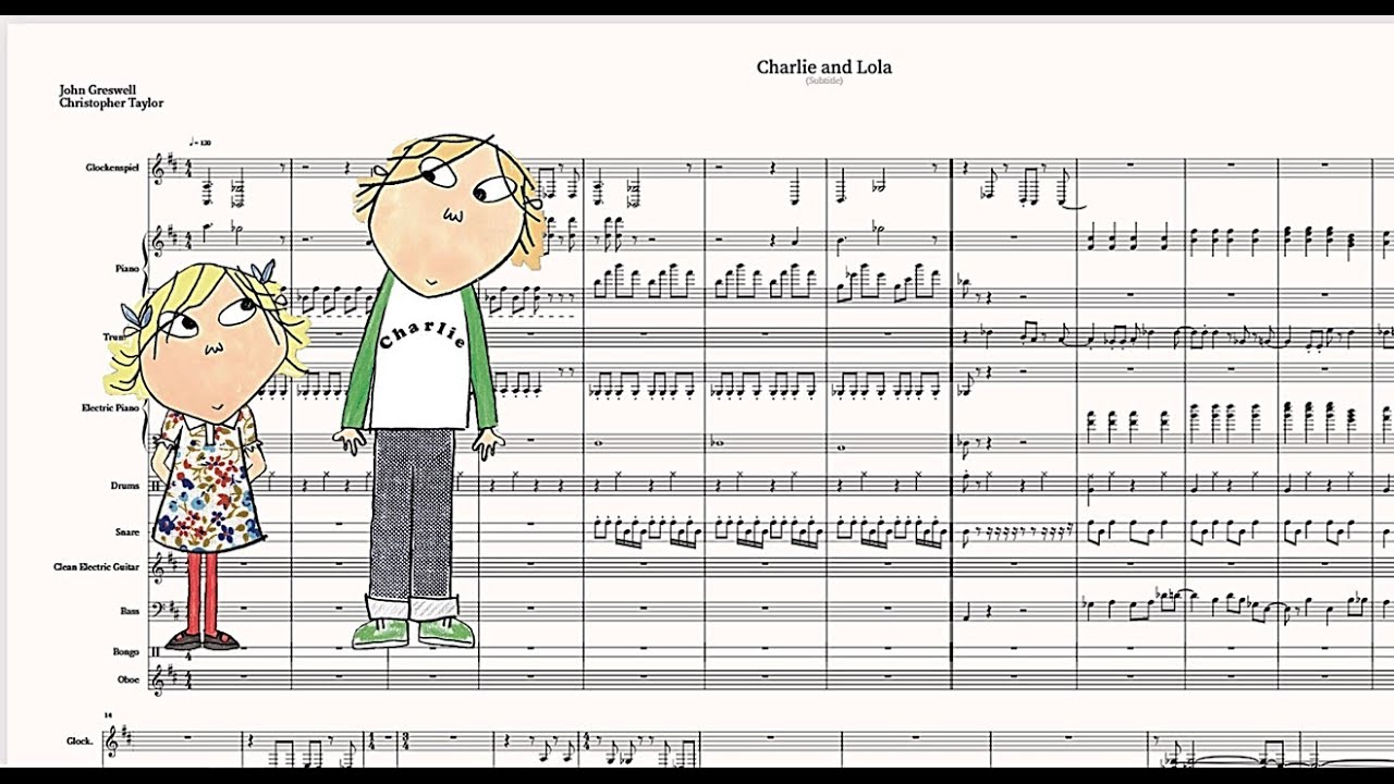 'Charlie and Lola' Orchestral Transcription