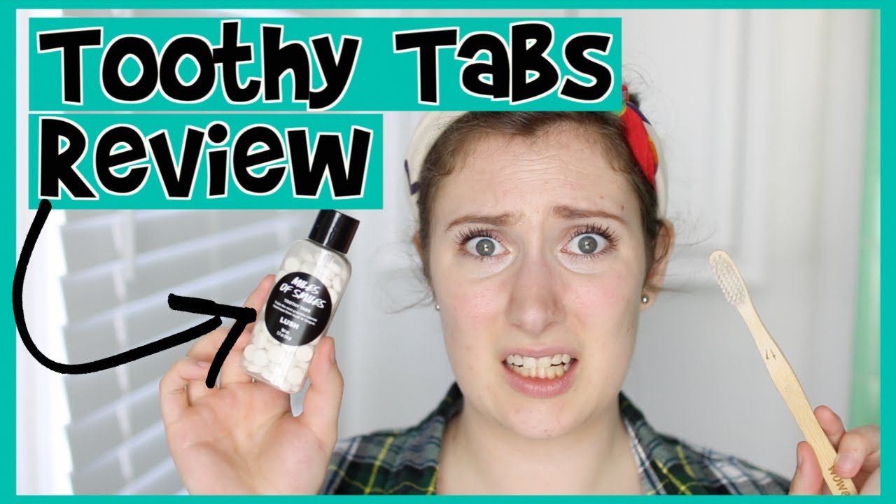 LUSH TOOTHY TABS REVIEW + MOUTHWASH TAB REVIEW // The Best Zero Waste Toothpaste?!