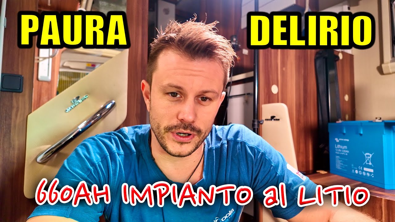 PAURA e DELIRIO in CAMPERTOOLS 😱 660AH di IMPIANTO al LITIO