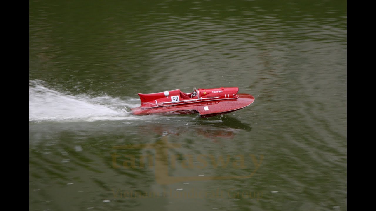 Timossi-Ferrari 'Arno XI' Hydroplane Radio Controlled - tantrasway racing RC model
