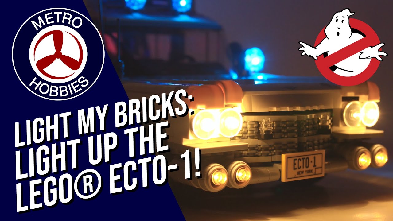 Light My Bricks Review |Taking the LEGO® ECTO-1 to the Next Level!