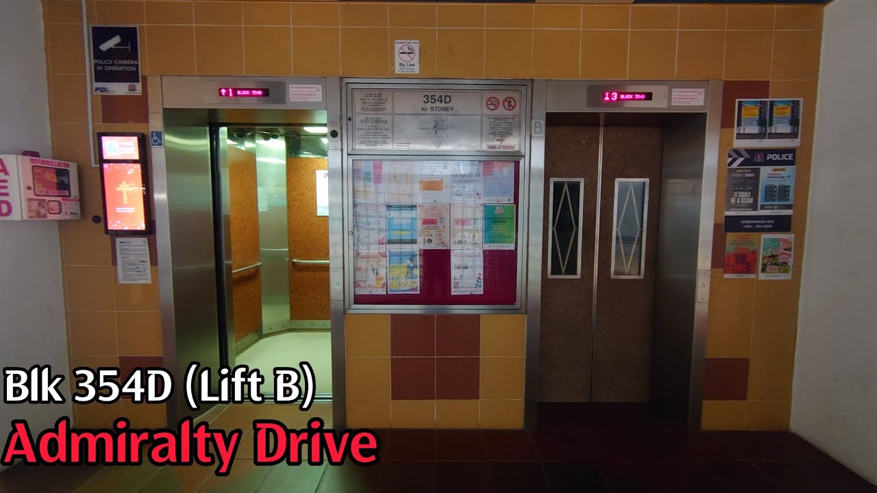 Blk 354D Sembawang - 1999 Mitsubishi Elevator [Lift B]