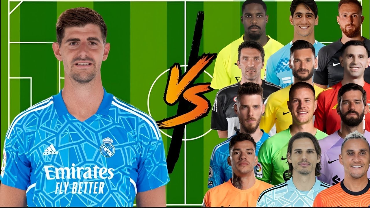 COURTOIS 2023 🆚 2023 GOALKEEPERS 🔥 1🆚13 🔥 | vs football | 🔥 | ALLISON,MARTINEZ,OBLAK,DE GEA... | 🔥