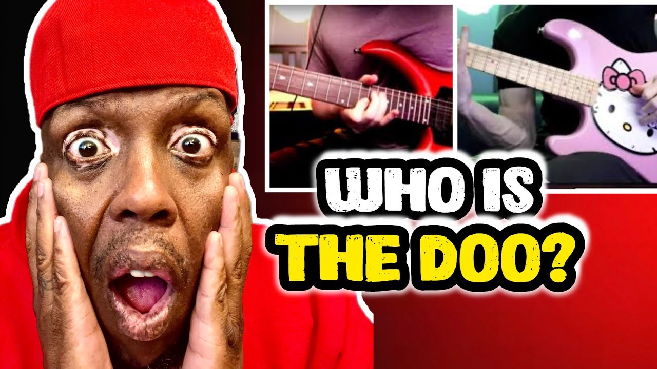 Famous Rapper FIRST TIME REACTION to The Doo - Playing Guitar on Omegle but I pretend I'm a beginner