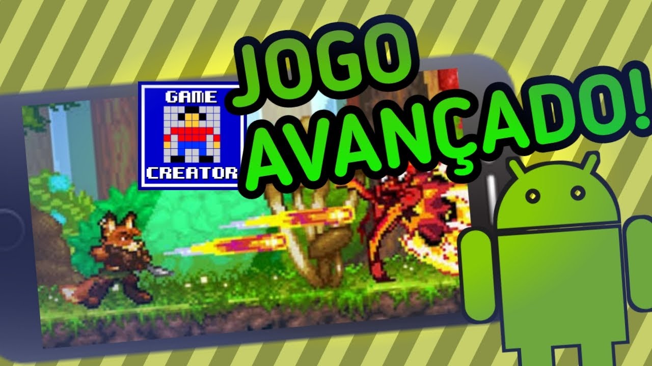 COMO CRIAR UM JOGO AVANÇADO PELO ANDROID! - Game Creator