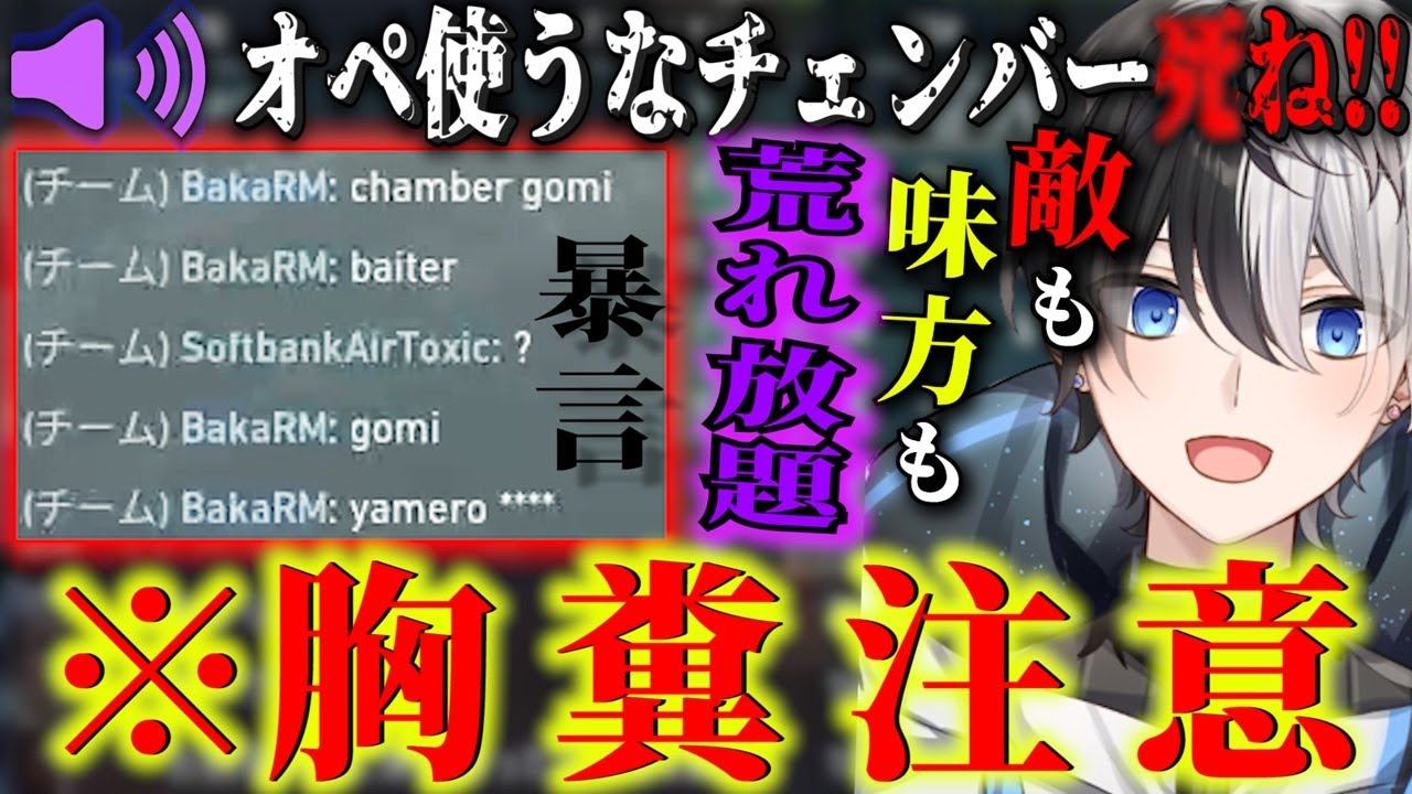 【Kamito】アセンダント史上最悪なマナーで暴言を吐かれまくるかみと【かみと切り抜き】【VALORANT 野良コンペ  ソロコンペ  暴言 荒らし スマーフ】