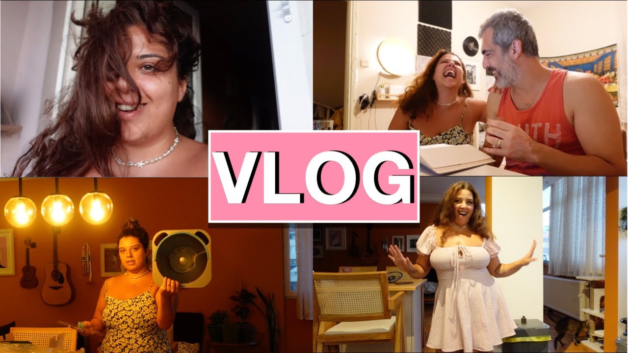 KERKAYAS'LA MÜZİK YAPIYORUZ 👩🏻‍❤️‍💋‍👨🏻 EVDE YALNIZIM,YENİ MOP, BENİMLE HAZIRLAN #vlog