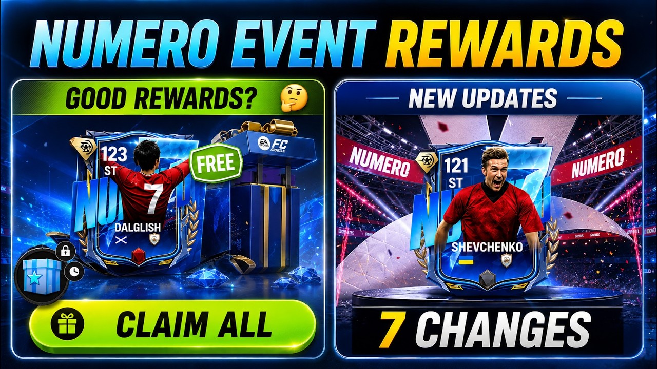 Награды события Numero уже здесь &mdash; 7 обновлений от EA | Mr. Believer
