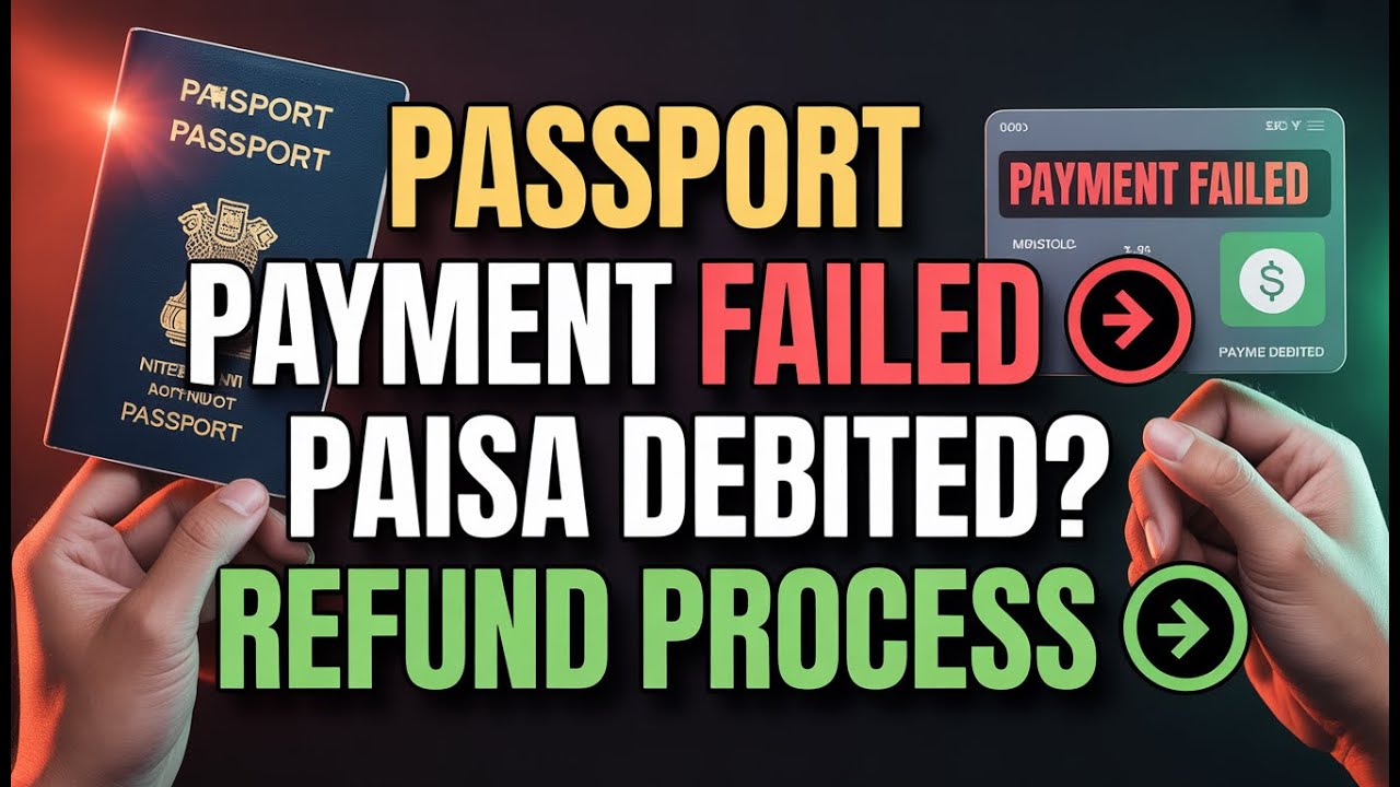 Passport Online Payment Process Status 2025 !!