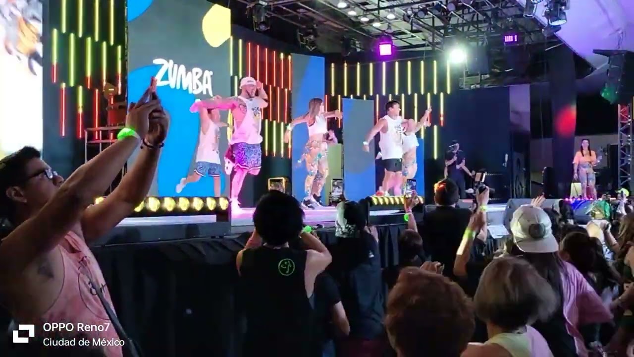 GRAN MÁSTER CLASS ZUMBA #BetoPerez en Gran Forum CDMX 2023 ( #YosoyZinEric)