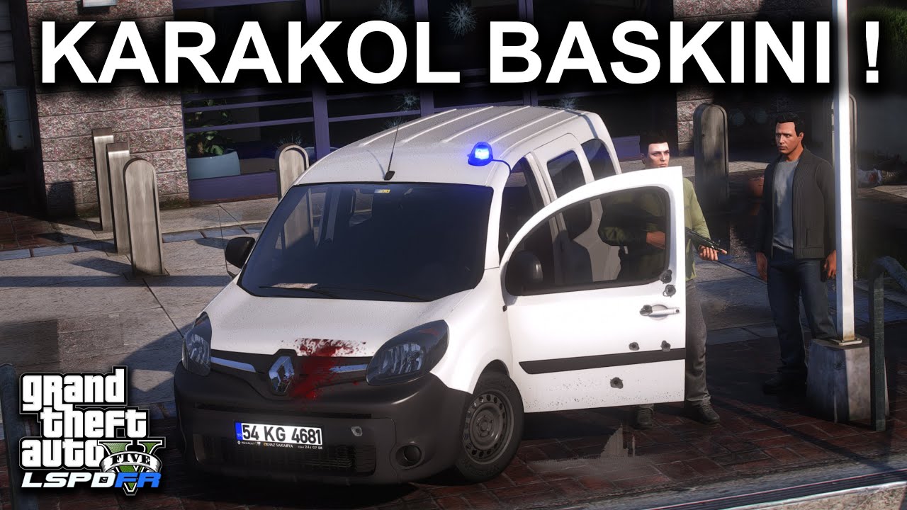MAHALLELİ KARAKOLU BASTI !! - SİVİL POLİS MODU - GTA 5 LSPDFR