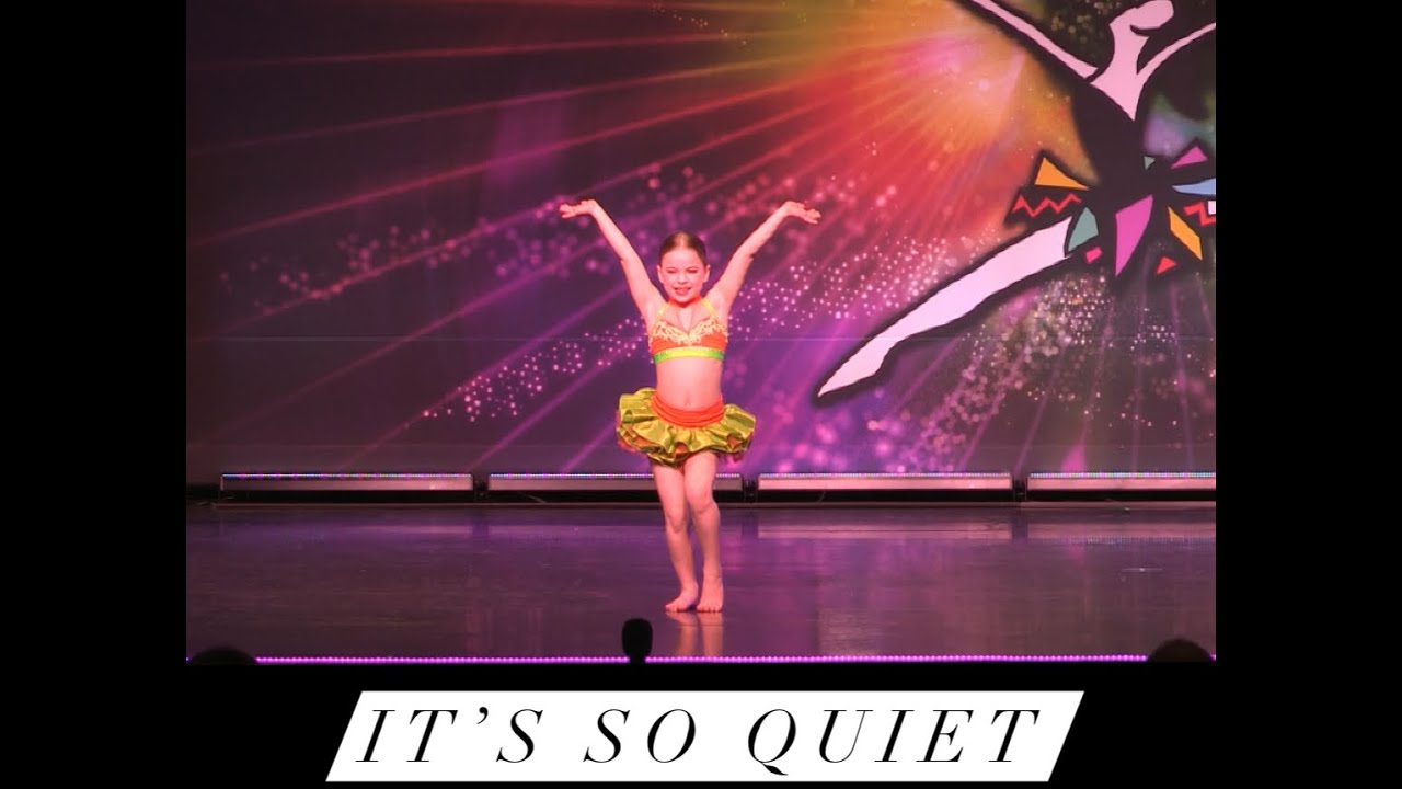 Mini Acro Solo - IT'S SO QUIET - The Barrie School of Dance