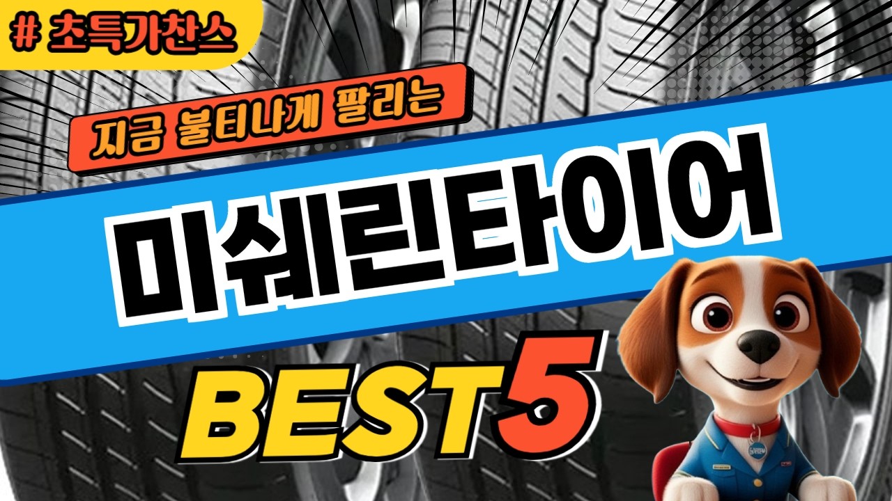 2026년 가장 인기있는 미쉐린타이어 BEST5 후기 및 특가정보