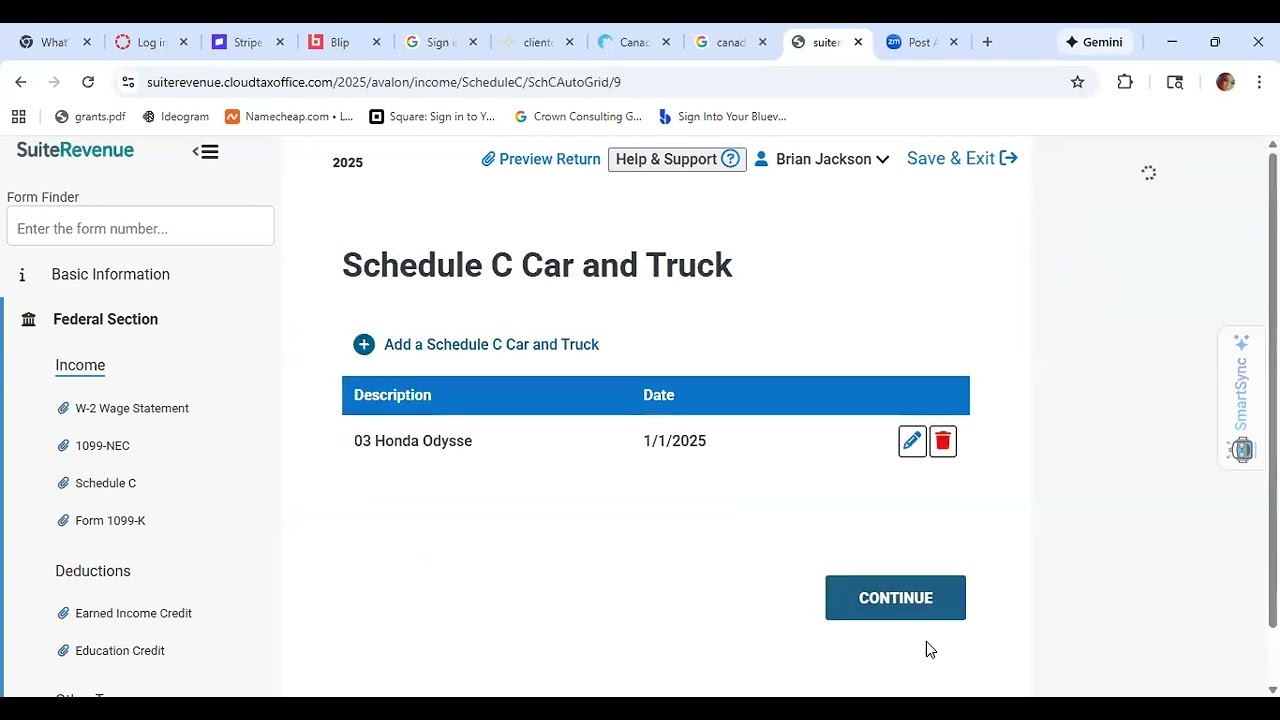Suite Revenue Tax Software Training Schedule C