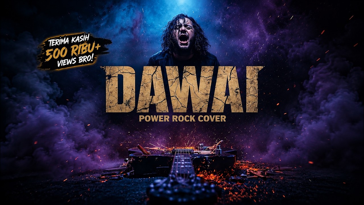 DAWAI (Rock Version) – Teriakan Tinggi Dari Awal! Bikin Merinding 🔥