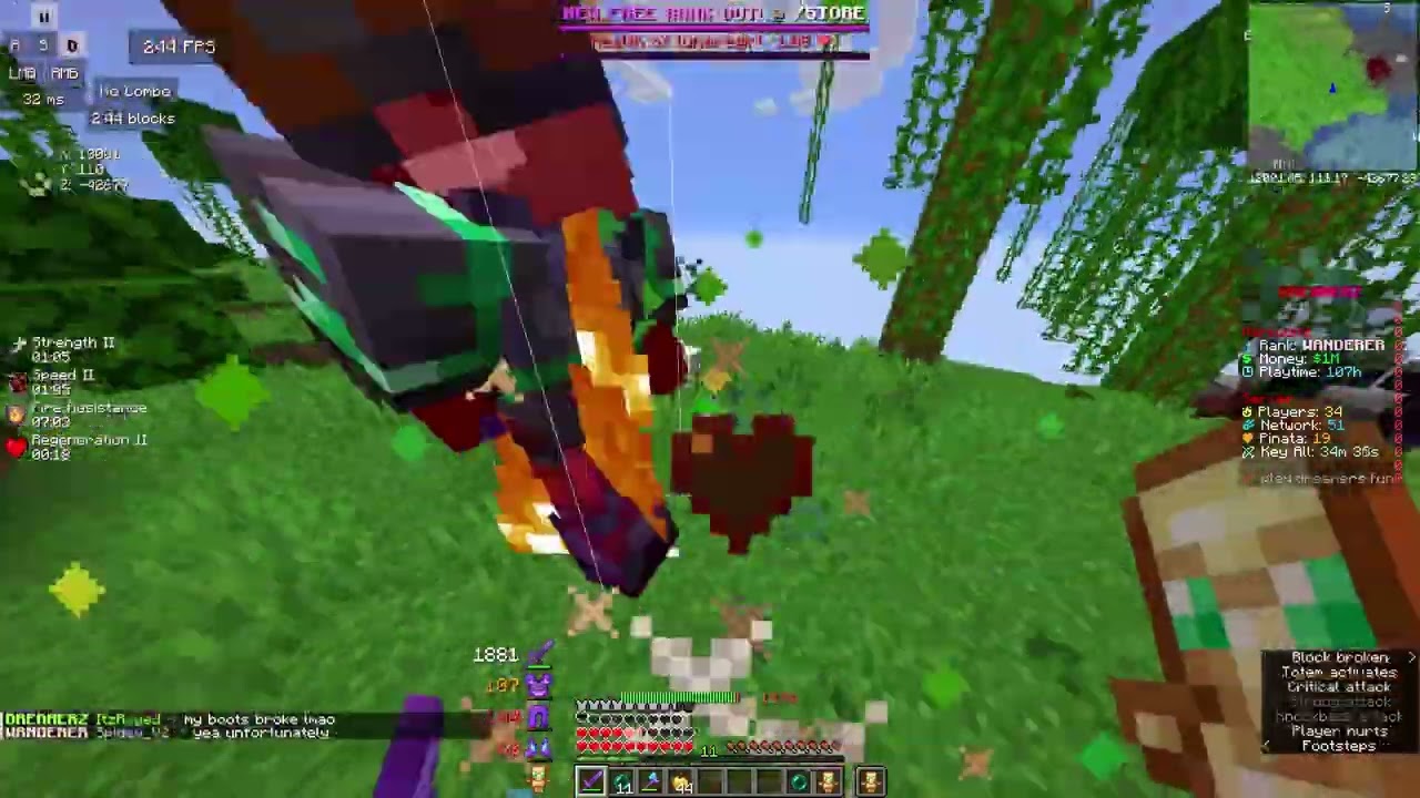 Destroying people on Dreamerz smp   -Markcuitz