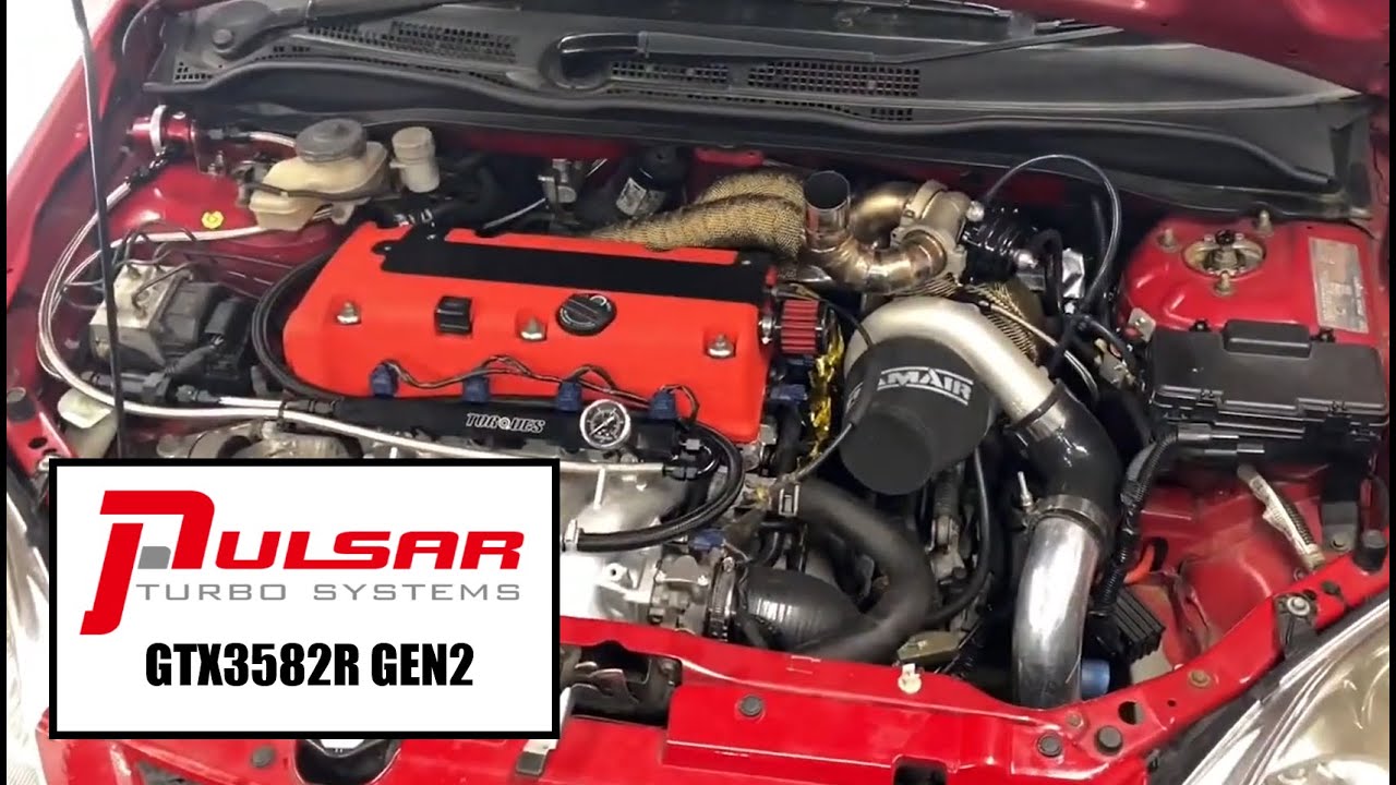 Pulsar GTX3582R / Stock K20A2 EP3 /494 BHP
