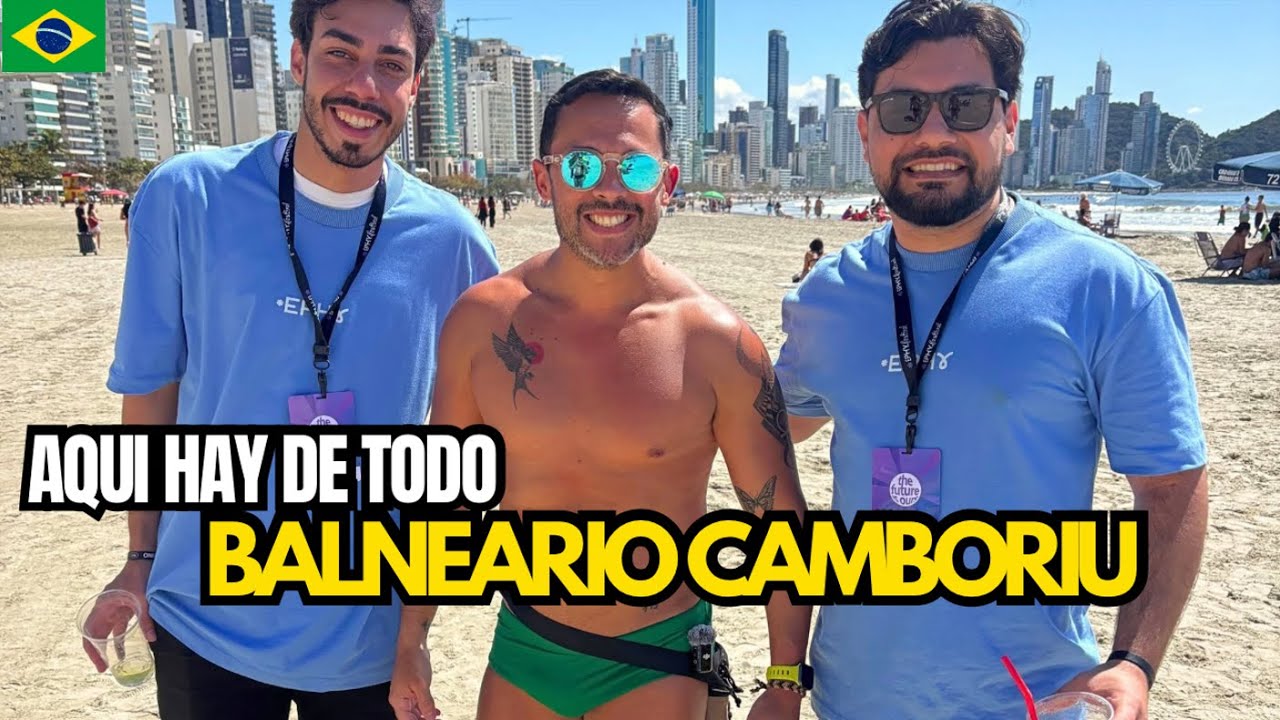BALNEARIO CAMBORIU EN SUNGA 😱Recorriendo el Balneario más FAMOSO de BRASIL🌴🔥