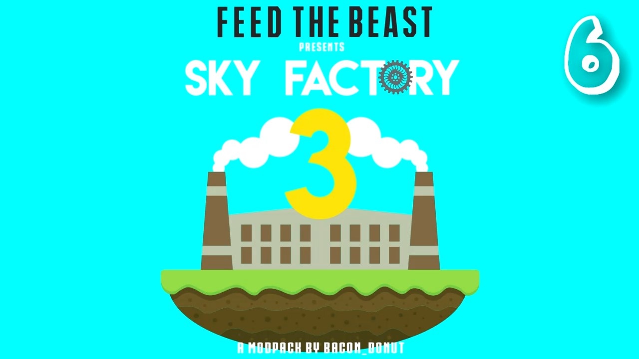 ФЕРМА МОБОВ НА СКАЙБЛОКЕ - SkyFactory 3 [6]