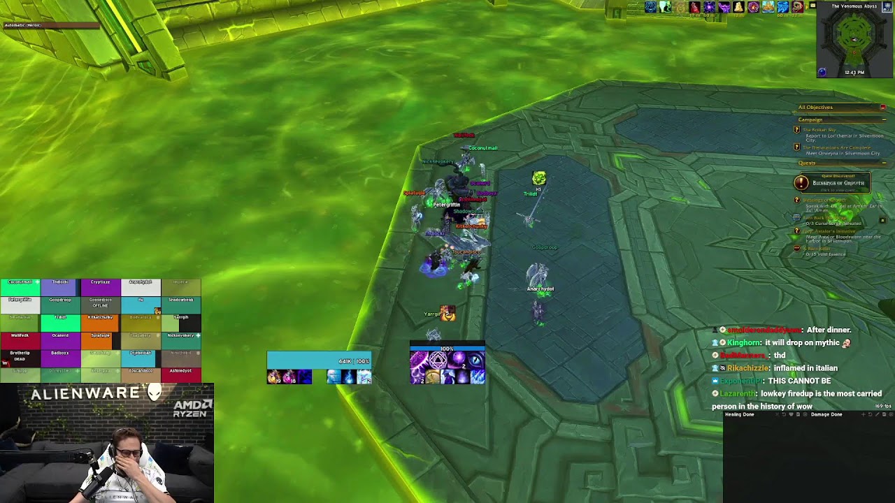RWF day 5 mythic may be on the horizon I fear