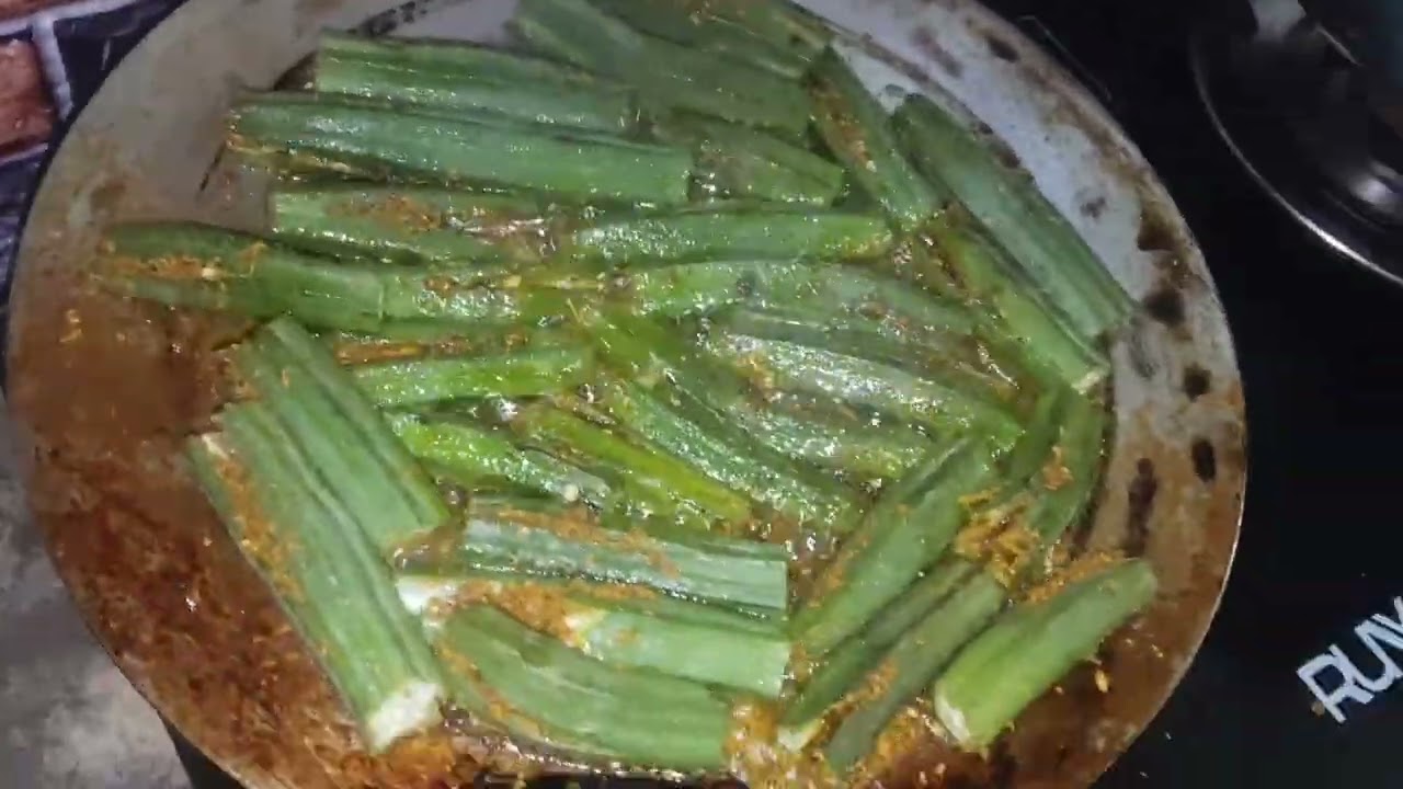 #msala#bhindi#bharva#viralvideo 🤤🤤🤗🤗🪴🪴