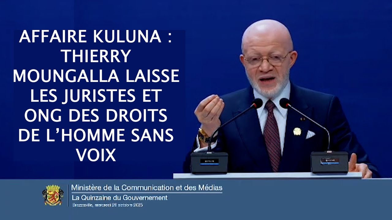 Affaire Kuluna  Le ministre Thierry Moungalla explique pour tout dire en clair
