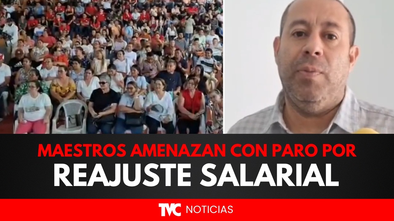 Maestros amenazan con paro por reajuste salarial