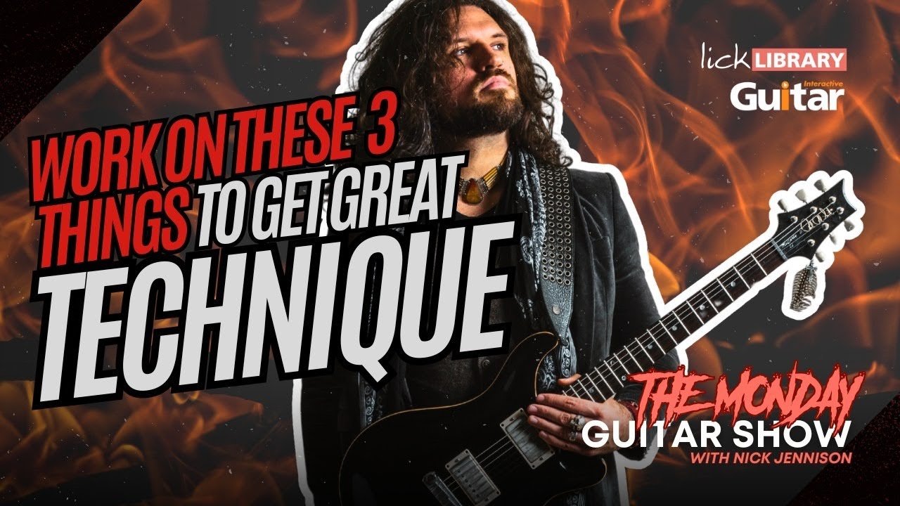 Work on these THREE THINGS to Get GREAT TECHNIQUE!!