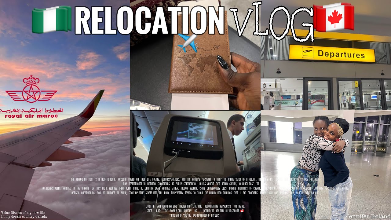 EMOTIONAL TRAVEL DAY🇨🇦|flying Royal Air Maroc from Nigeria🇳🇬 to Canada🇨🇦 as an International Student