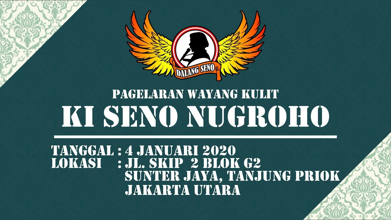 #LiveStreaming KI SENO NUGROHO - BANJARAN BALADEWA - 04012020