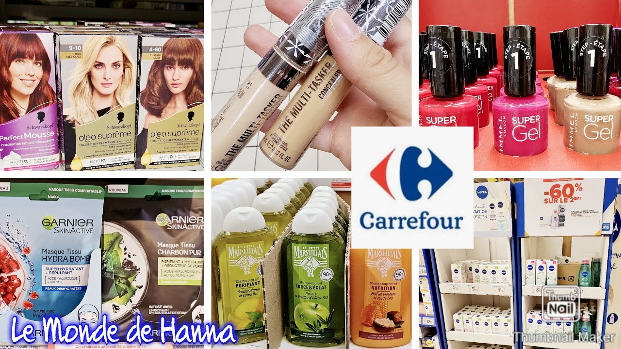 CARREFOUR FRANCE 14-10 BONS PLANS ! PROMOS COSMÉTIQUES