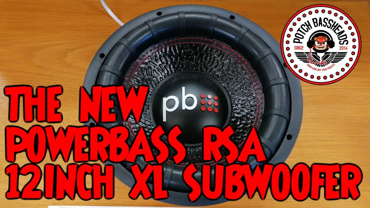 PowerBass RSA New 12inch XLD4 sub REVIEW